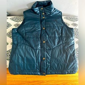 North Face Retro Vest | Women’s Medium | Blue/green